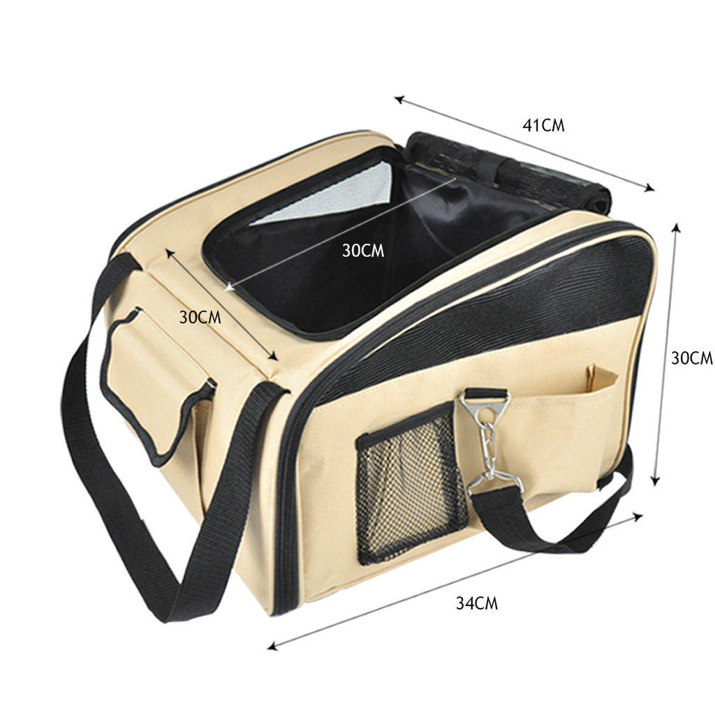 PaWz Pet Car Booster Seat Basket Puppy Cat Dog Carrier Travel Protector Safe XL