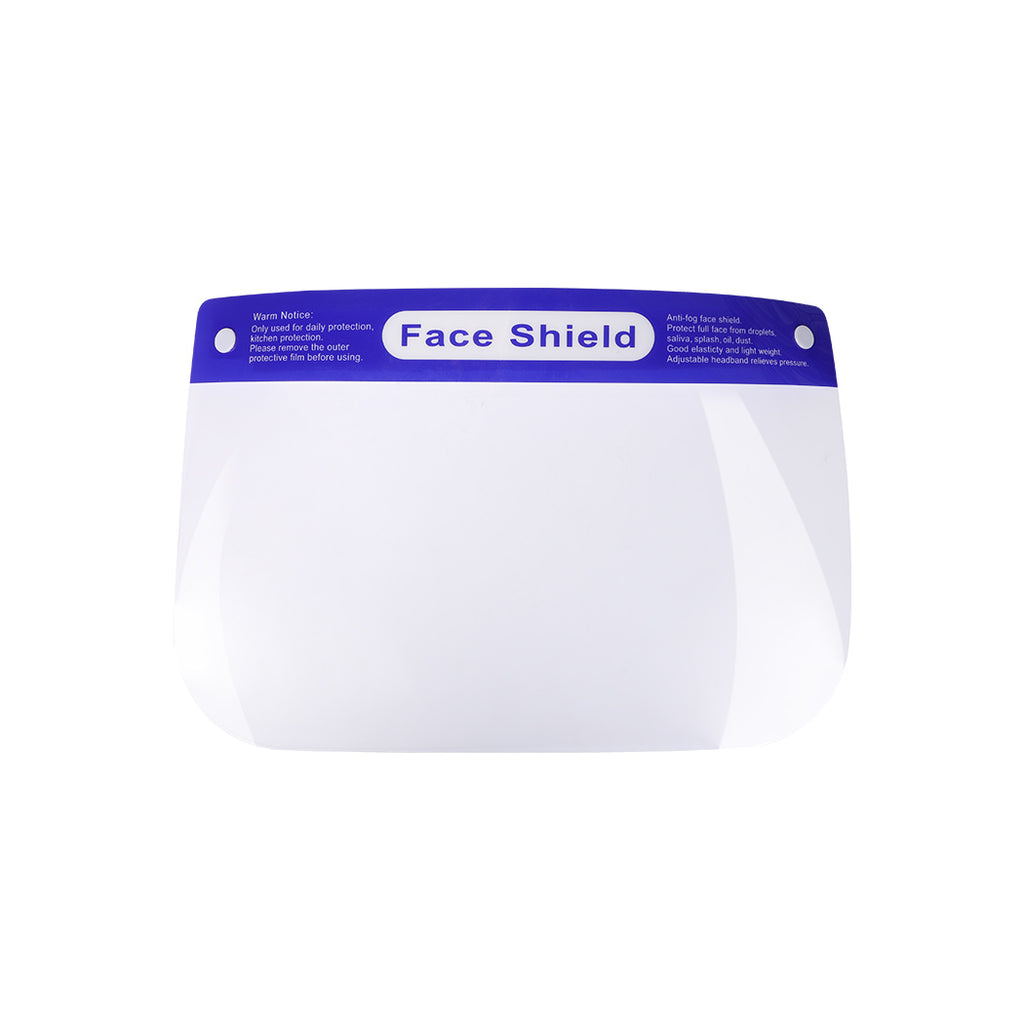 Face Shield Mask Clear Full Shields Visor Safety Cover Protective Anti Fog x2