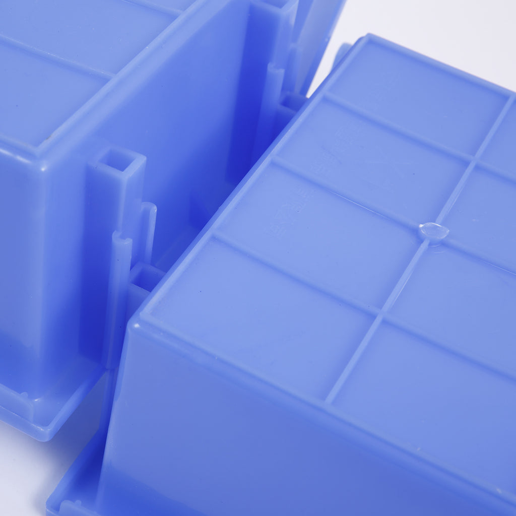 6 Plastic Parts Tools Spare Parts Storage Bins Boxes Organizer Warehouse Garage