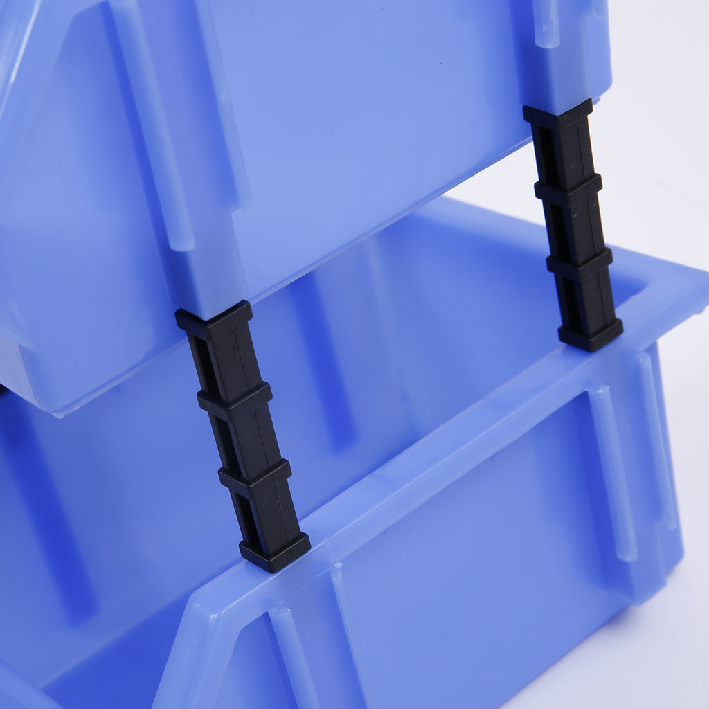 6 Plastic Parts Tools Spare Parts Storage Bins Boxes Organizer Warehouse Garage