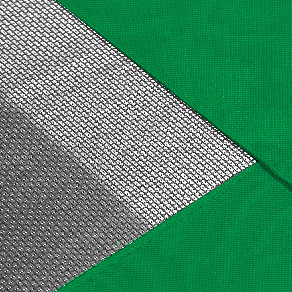 PaWz Heavy Duty Pet Bed Trampoline Dog Puppy Cat Hammock Mesh  Canvas M Green