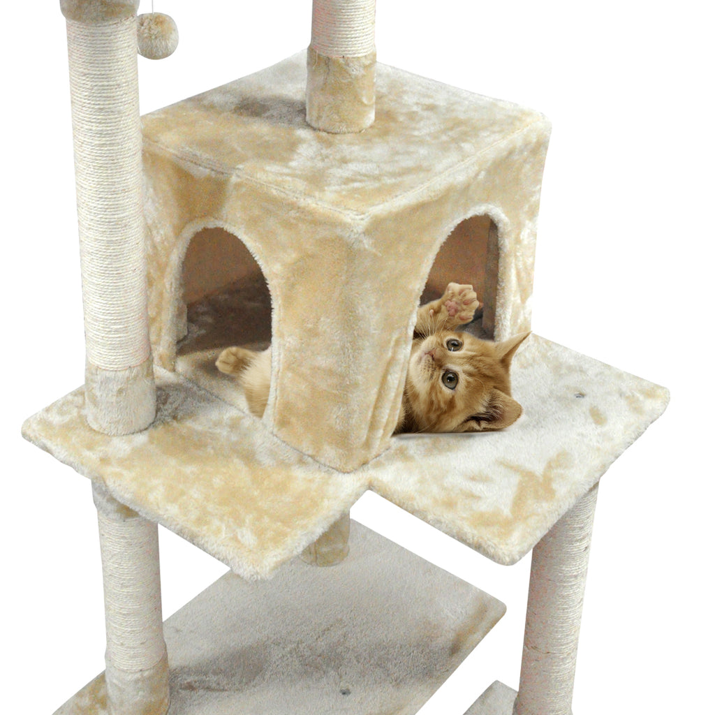PaWz 1.7M Cat Scratching Post Tree Gym House Condo Furniture Scratcher Tower