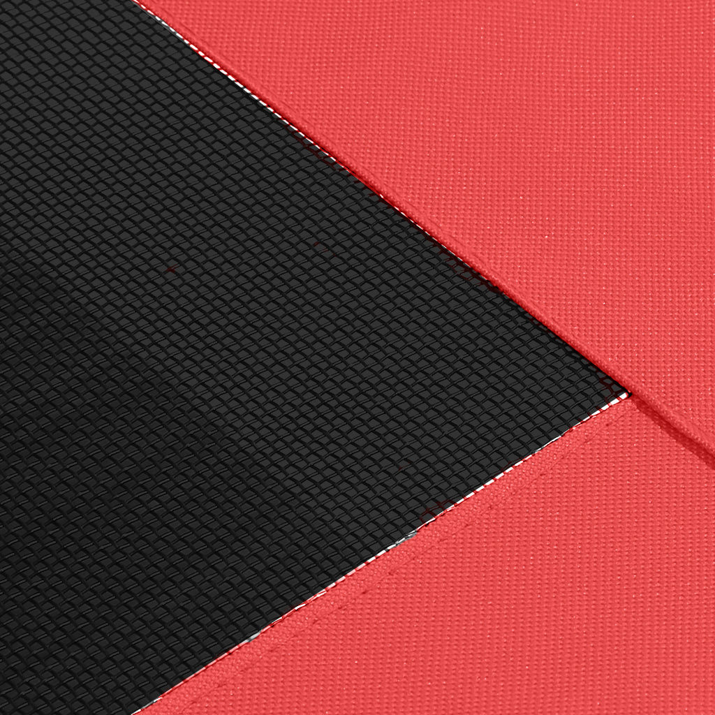PaWz Heavy Duty Pet Bed Trampoline Dog Puppy Cat Hammock Mesh  Canvas L Red