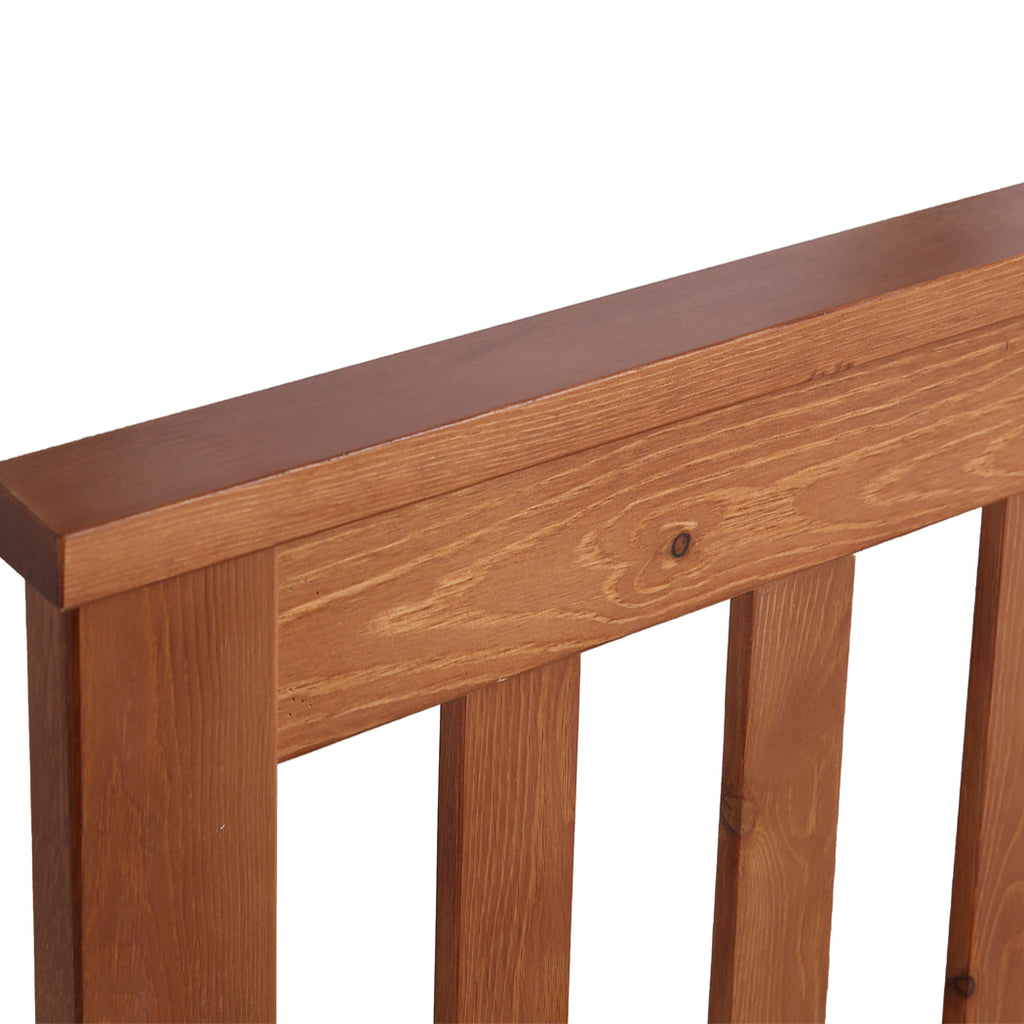 Levede Premium Pine Wood Kids Children Bed Frame Mattress Platform Queen Size