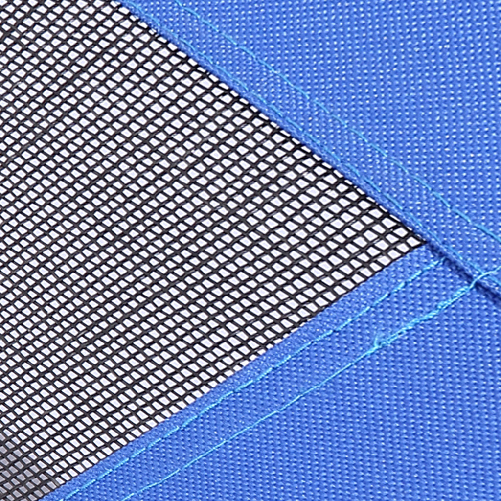 PaWz Heavy Duty Pet Bed Trampoline Dog Puppy Cat Hammock Mesh  Canvas M Blue