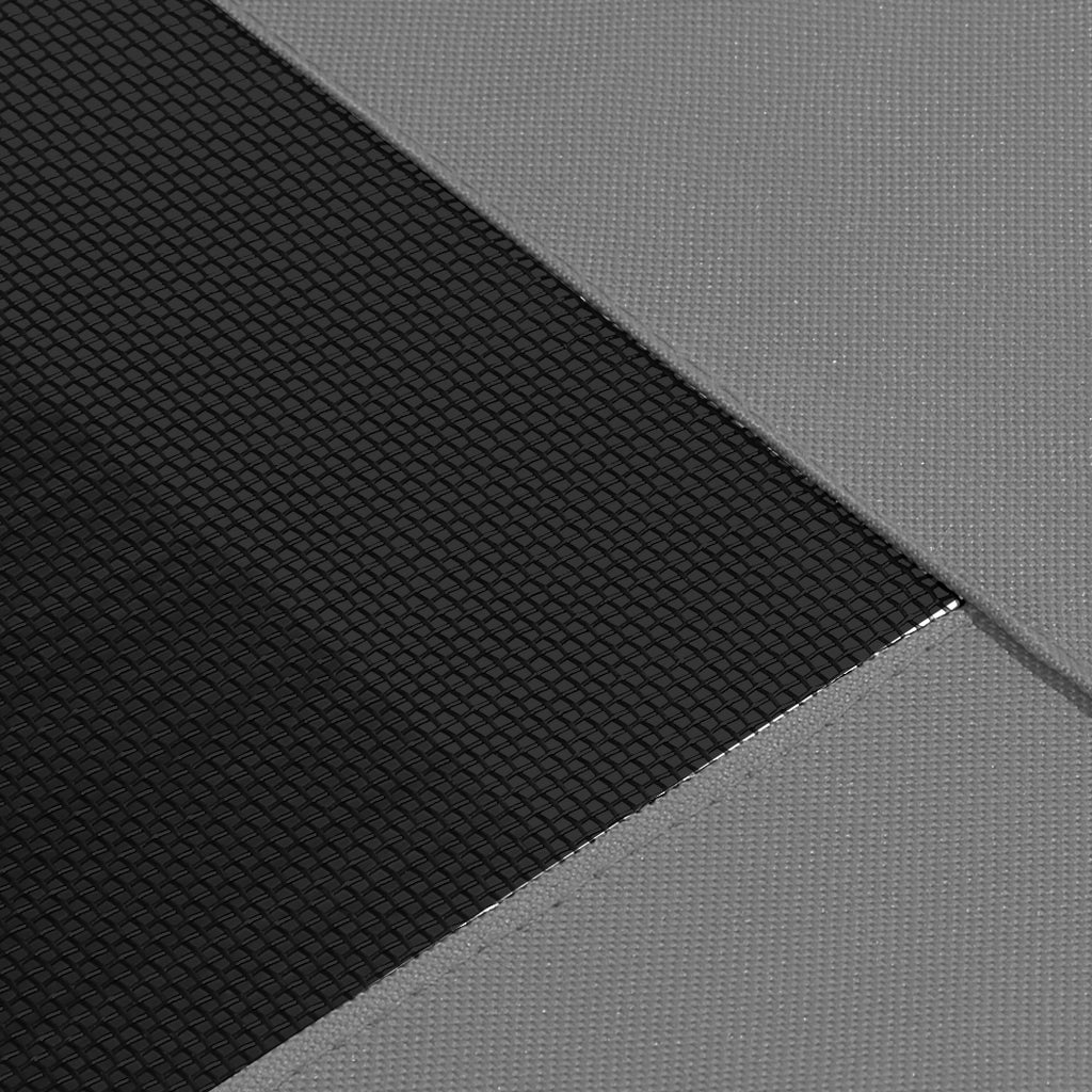 PaWz Heavy Duty Pet Bed Trampoline Dog Puppy Cat Hammock Mesh  Canvas XL Grey