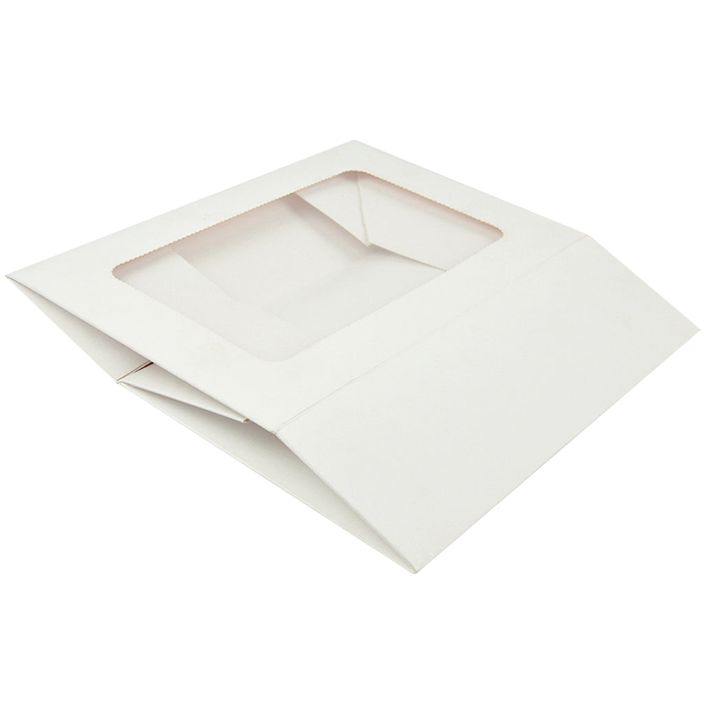 10 Pcs 6 Holes Cupcake Boxess Cupe Cake Box Window Face Cover and Inserts