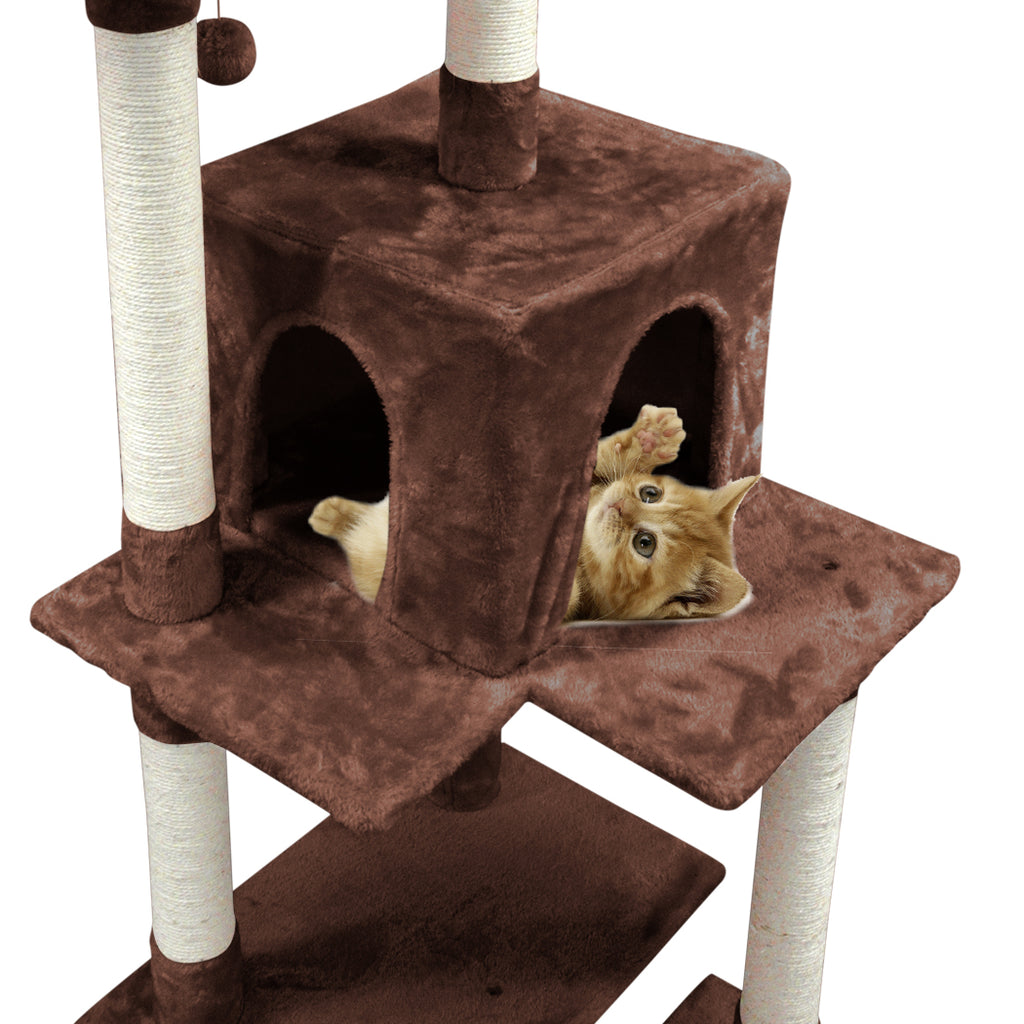 PaWz 1.7M Cat Scratching Post Tree Gym House Condo Furniture Scratcher Tower