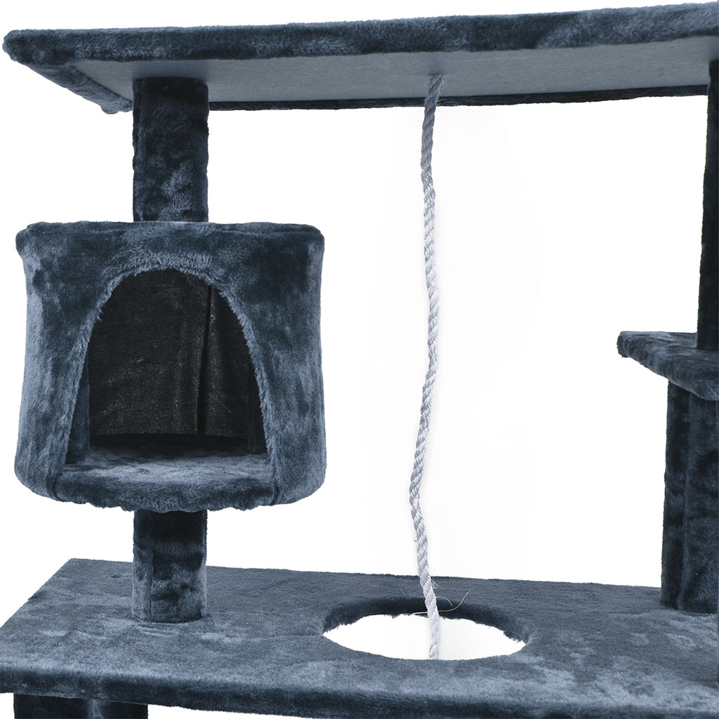 PaWz 1.25M Cat Scratching Post Tree Gym House Condo Furniture Scratcher Tower