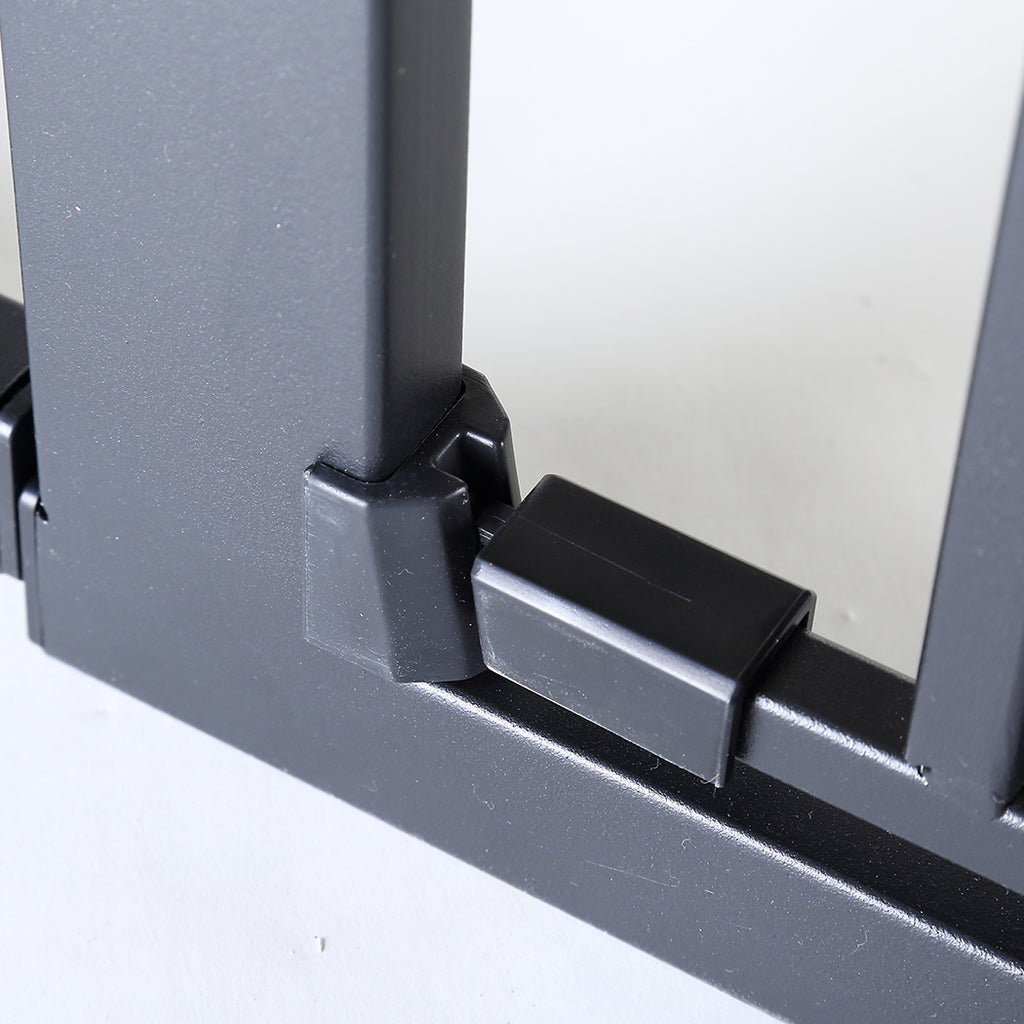 76cm Tall Baby Kids Pet Safety Security Gate Wide Adjustable Stair Barrier Door