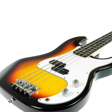Karrera Electric Bass Guitar Pack - Sunburst