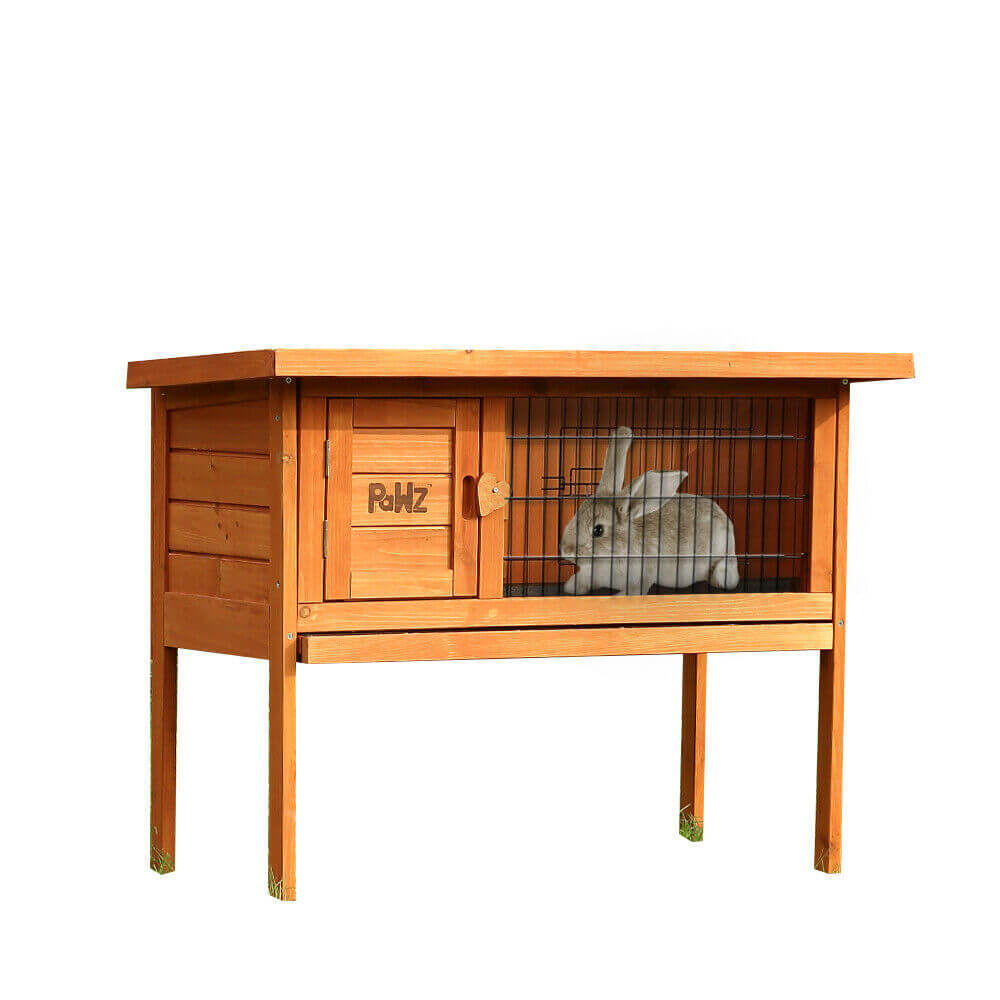 PaWz Wooden Rabbit Hutch Chicken Hen Chock House Run Runs Coop Guinea Pig Cage