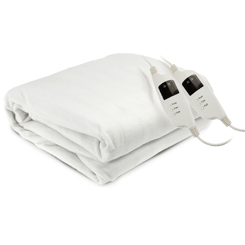 Polyester 9 Level Heated Settings Electric Blanket - King