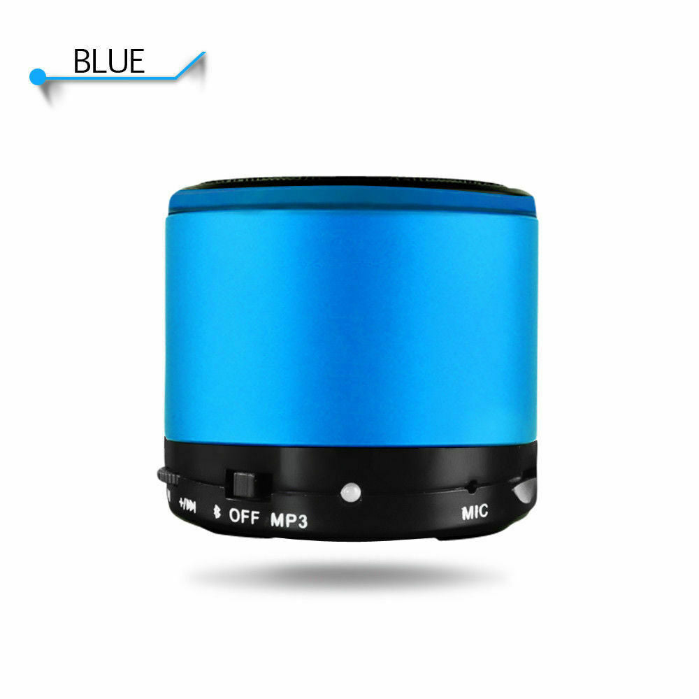 Portable Wireless Car Bluetooth Music Speaker Mini AUX Stereo for iPhone iPad PC