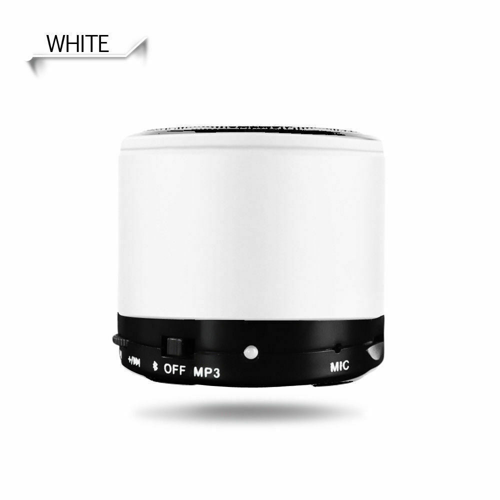 Portable Wireless Car Bluetooth Music Speaker Mini AUX Stereo for iPhone iPad PC