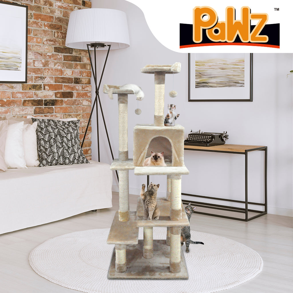 PaWz 1.7M Cat Scratching Post Tree Gym House Condo Furniture Scratcher Tower