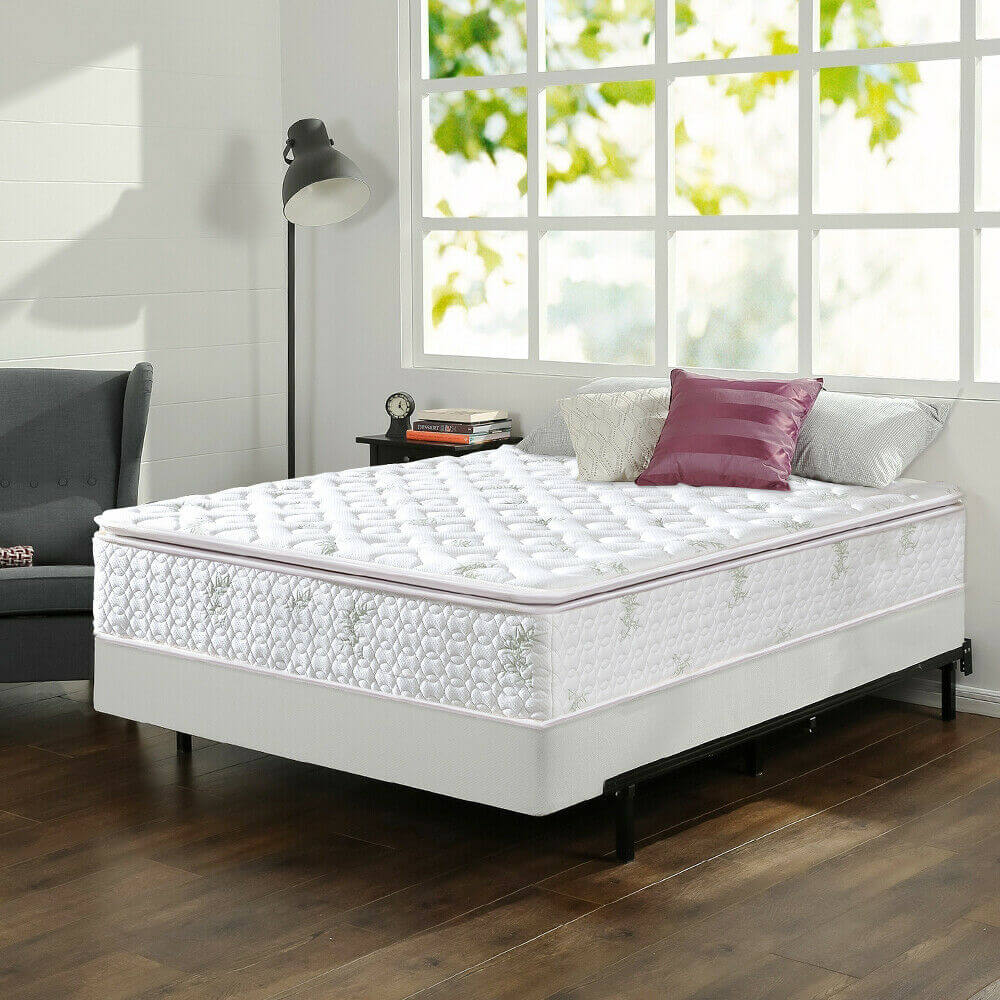 DreamZ Gel Infused Spring Foam Bed Mattress Top Double Size