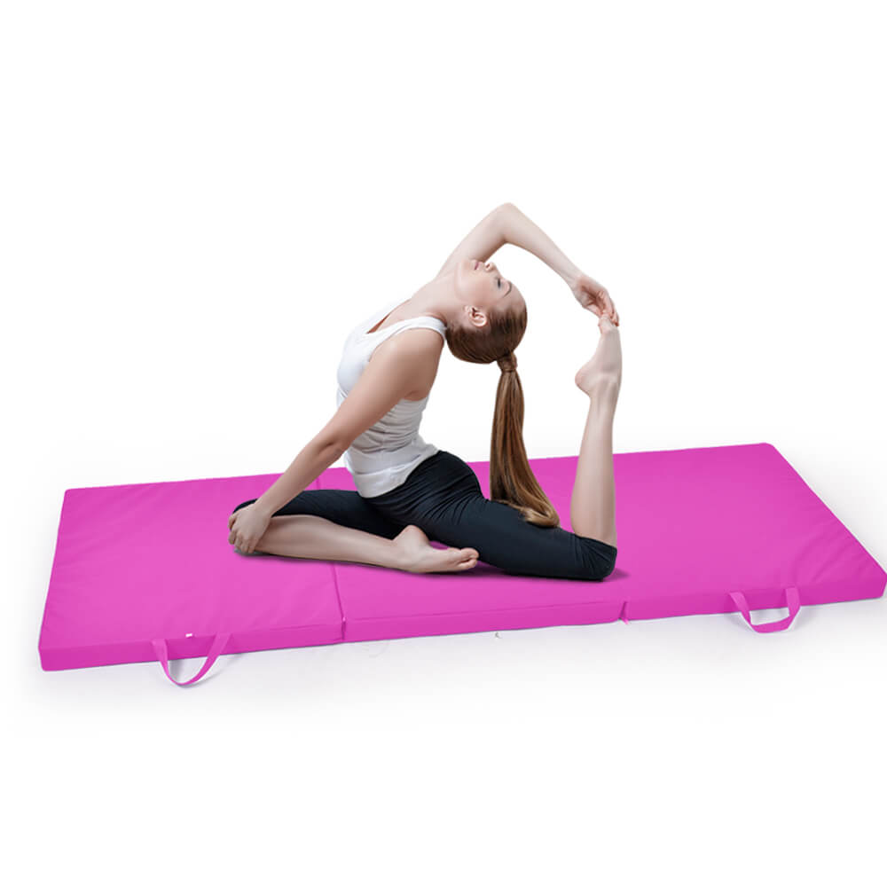 Folding Exercise Floor Mat Dance Yoga Gymnastics Training Home Judo Pilates Gym