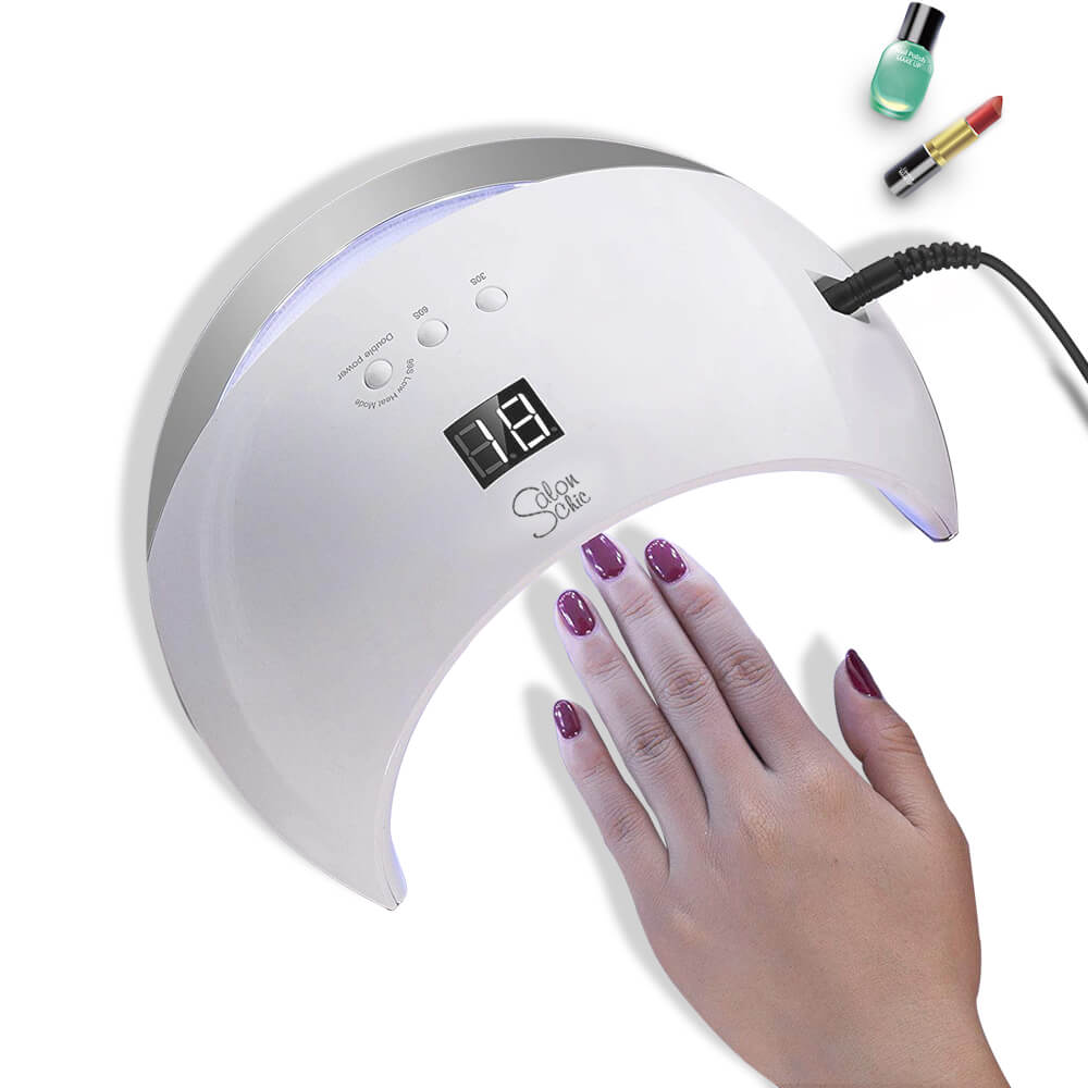 Salon Chic LED UV Nail Lamp Gel Polish Dryer Manicure Curing Smart Sensor Light