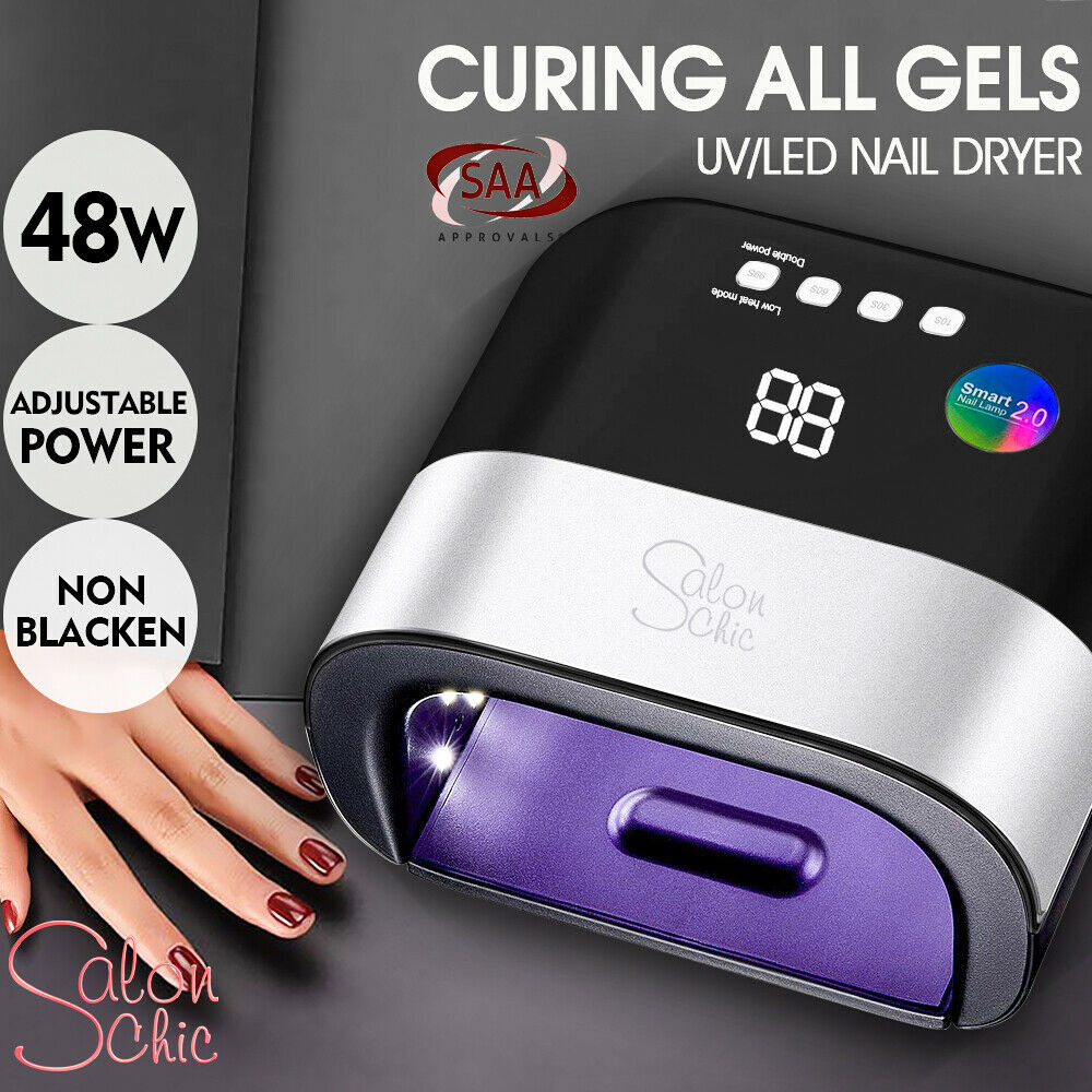 Salon Chic 48W LED UV Nail Lamp Light Gel Polish Dryer Manicure Art Curing