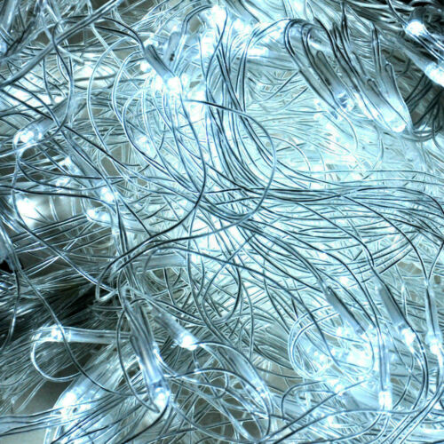 320LED Fairy Lights Net Mesh Curtain Wedding Party XMAS Tree D?cor Cool White