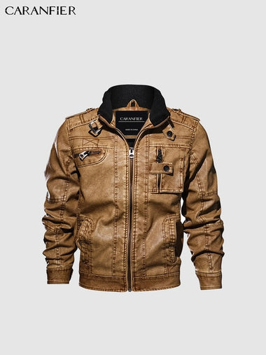 The "Captain" Faux Leather Aviator Jacket - Multiple Colors - Store Zone-Online Shopping Store Melbourne Australia