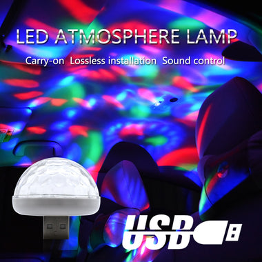  USB LED Car Interior Lighting Kit Multi-Color Atmosphere Light Neon Colorful Portable Accessories- Buy online Melbourne Australia