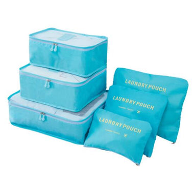 6 PC Portable Travel Luggage Packing Cubes - Store Zone-Online Shopping Store Melbourne Australia