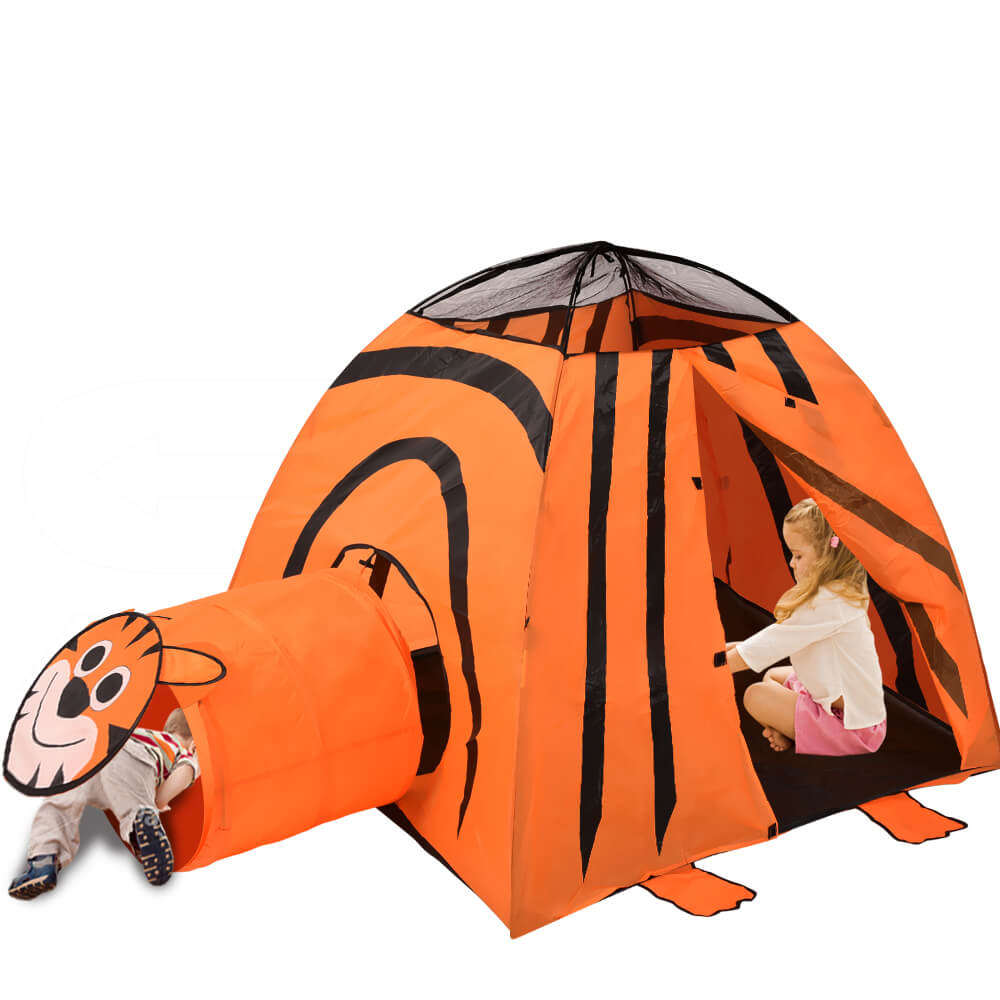 Outdoor Indoor Pop Up Kids Play Tent Tunnel Playhouse Children Home Portable