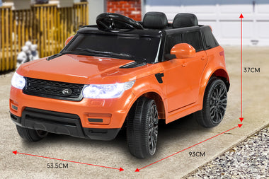 Range Rover Inspired 12v Ride-On Kids Car Remote Control - Orange