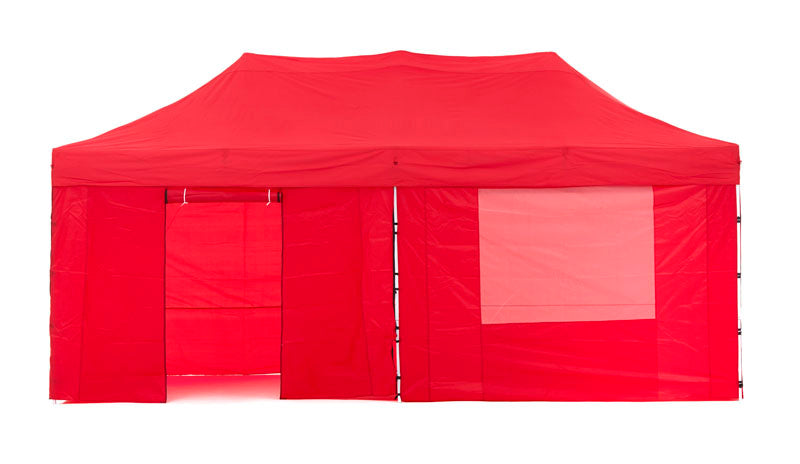 Gazebo Tent Marquee 3x6m PopUp Outdoor Wallaroo Red