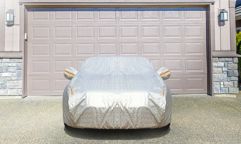 Waterproof Adjustable Large Car Covers Rain Sun Dust UV Proof Protection YXXL