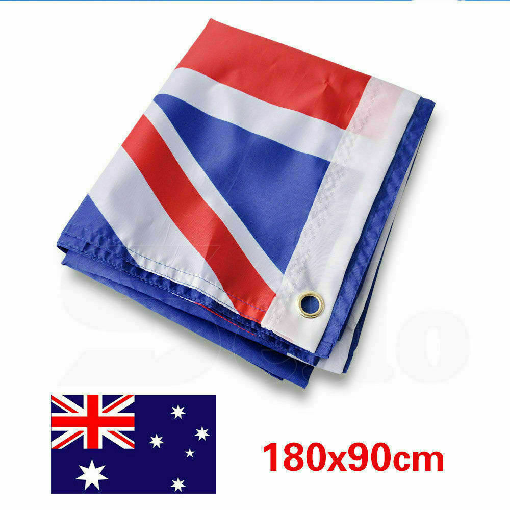 2x Australia Australian OZ AU Nation Flag National Indoor Outdoor 180x90cm