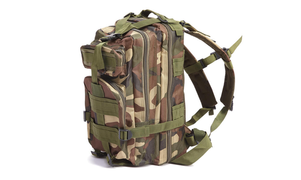 24L Hiking Camping Bag Army Military Tactical Trekking Rucksack Backpack