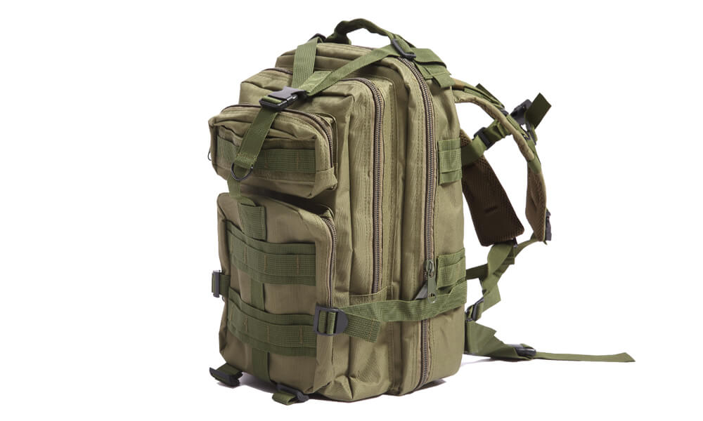 24L Hiking Camping Bag Army Military Tactical Trekking Rucksack Backpack