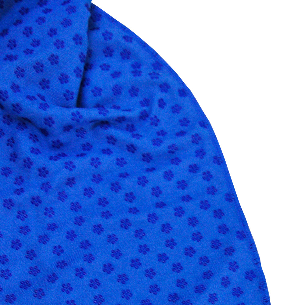 Yoga Towel Fitness Exercise Non-slip Thick Pilate Mat Towel Blanket Blue