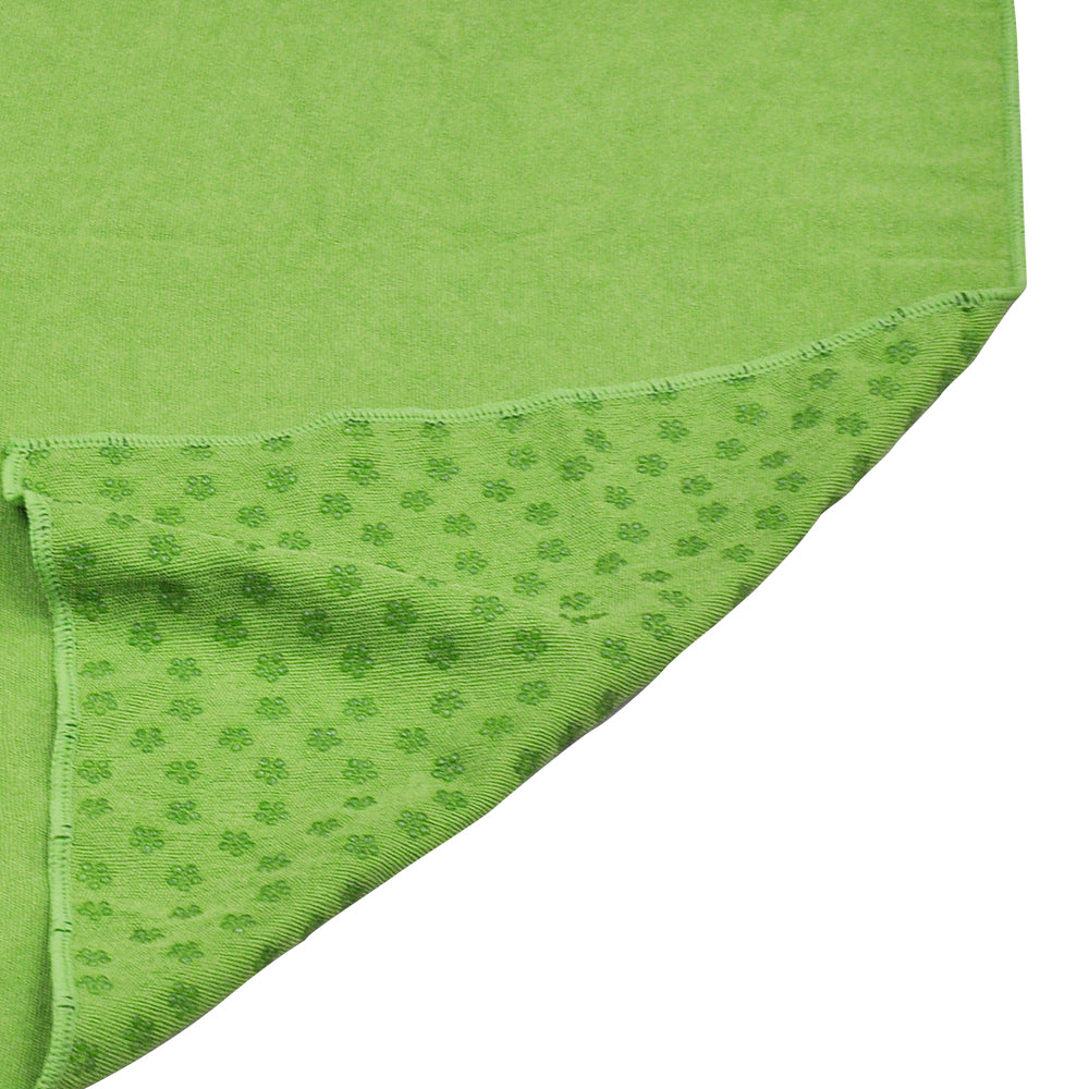 Yoga Towel Fitness Exercise Non-slip Thick Pilate Mat  Microfiber Towel Green
