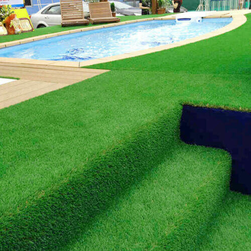 40 SQM Synthetic Turf Artificial Grass Plastic Plant Fake Lawn Garden Flooring