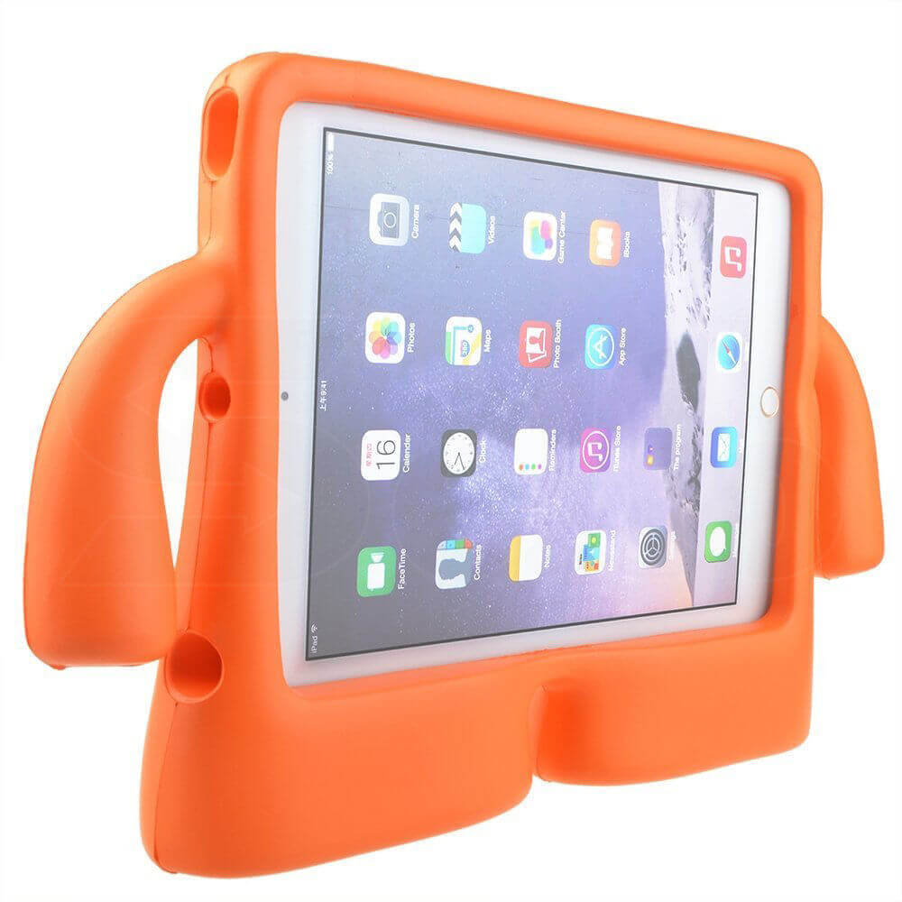 Shockproof Tough Children Kids Rubber Safe Case Cover iPad Mini 1 2 3 Orange