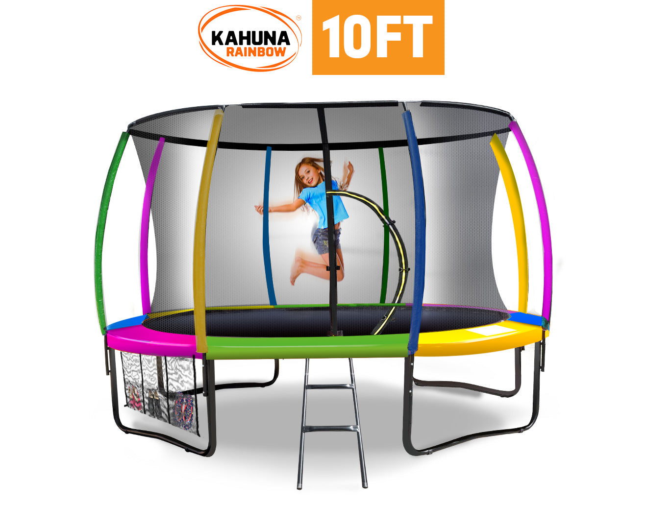 Kahuna Rainbow 10ft Trampoline