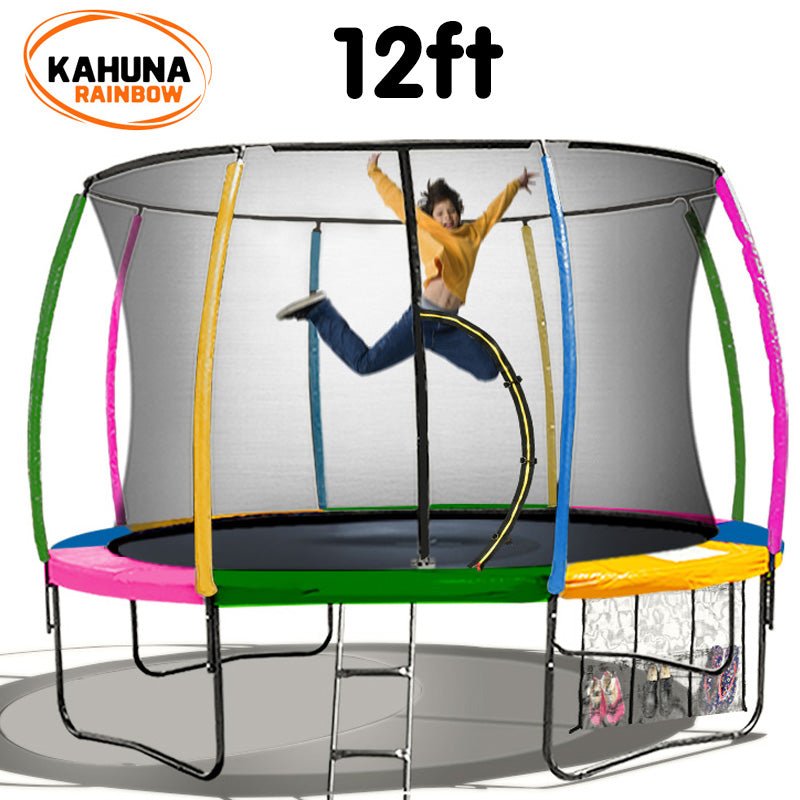 Kahuna Rainbow 12ft Trampoline